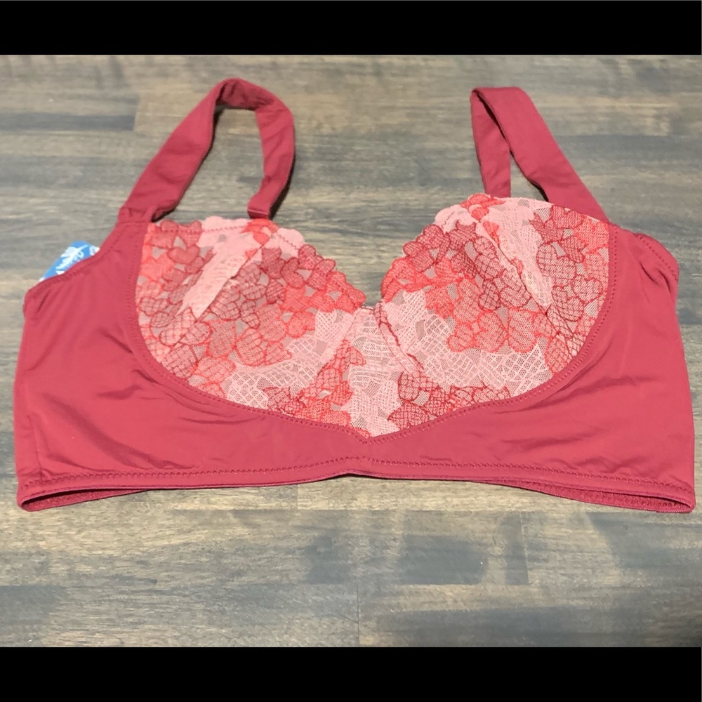 Free People Love Story Soft Bra Wine Combo Size S